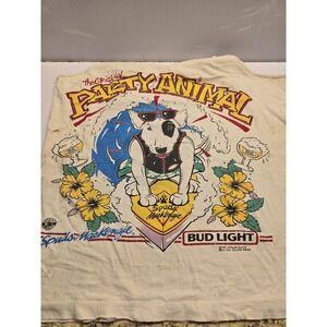 Vintage 1987  Spuds Mackenzie Tank‎ Top , Gen X Lives, Man Cave, Framed Memory